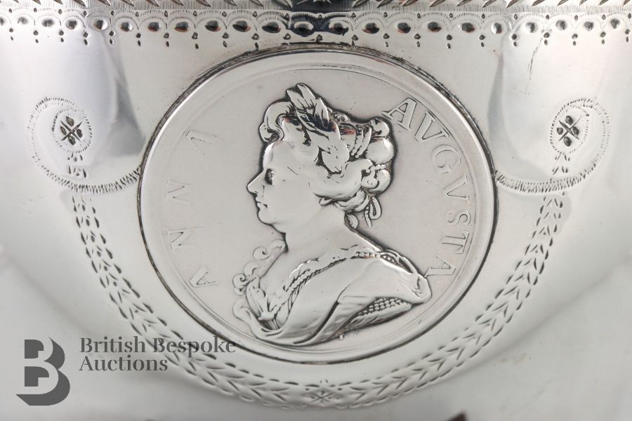 George III Silver Commemorative Rose Bowl - Image 5 of 10