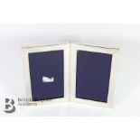 Silver Double Photo Frame