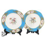 French Sevres Cabinet Plates