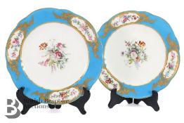 French Sevres Cabinet Plates