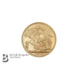 George V Full Gold Sovereign