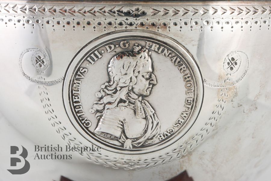 George III Silver Commemorative Rose Bowl - Image 6 of 10