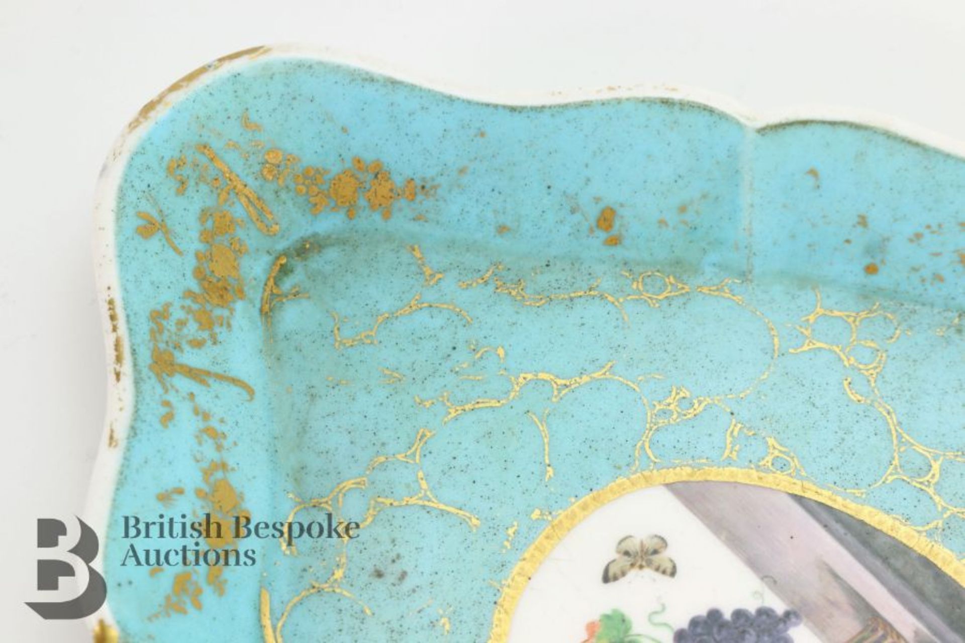 Sevres Turquoise Plate - Bild 6 aus 10