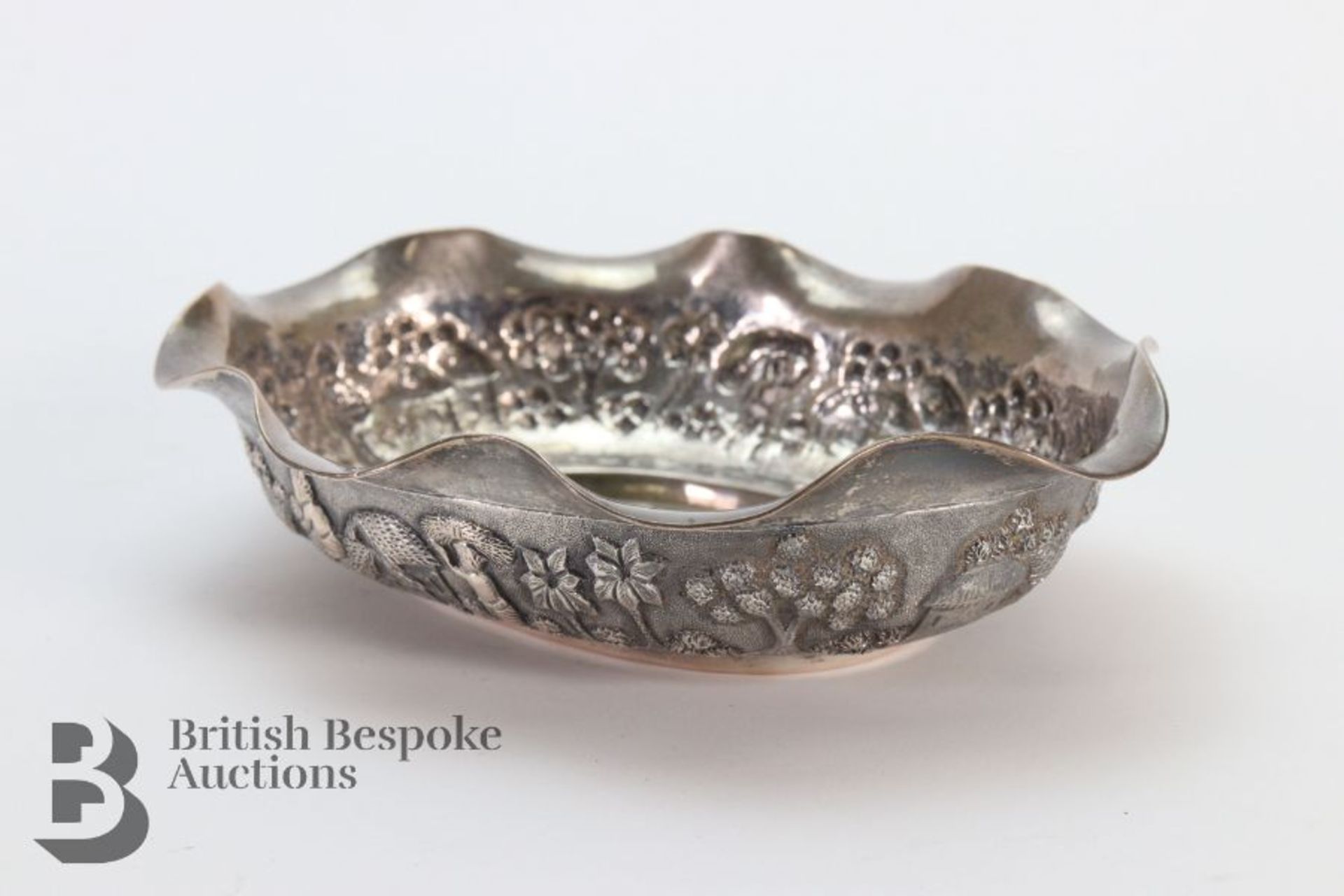 Thai Silver Bon Bon Dish - Bild 2 aus 7