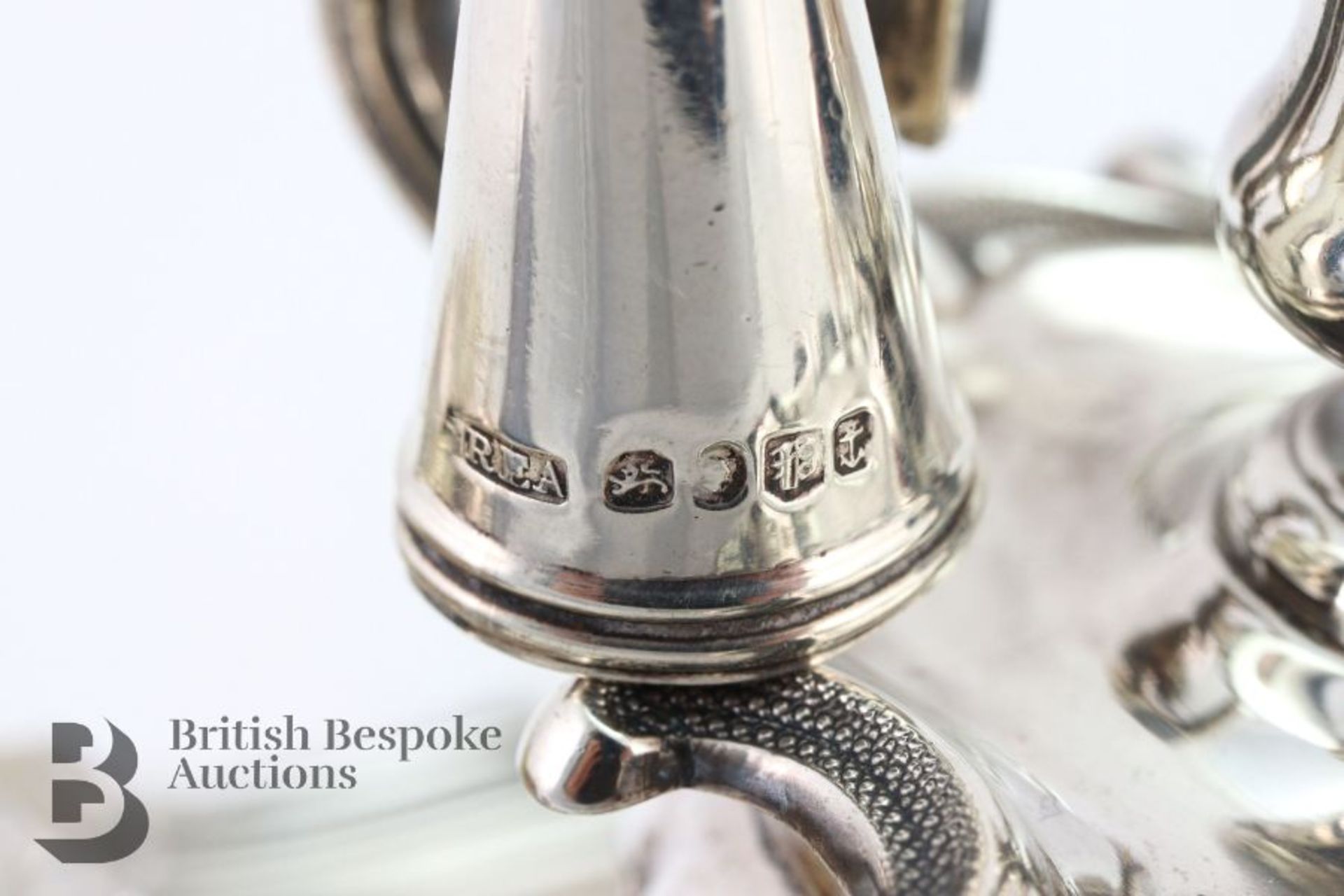 George IV Silver Ink Stand - Image 7 of 8