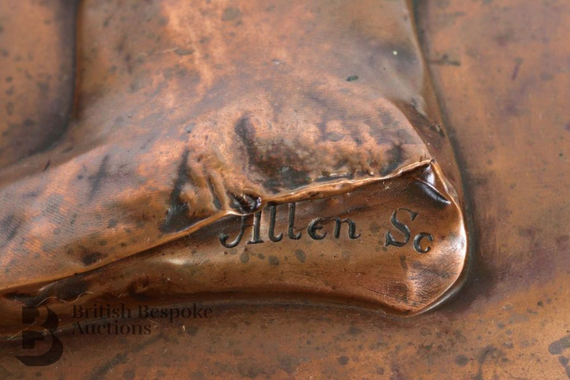 Copper Plaque of Prince Albert - Bild 3 aus 4