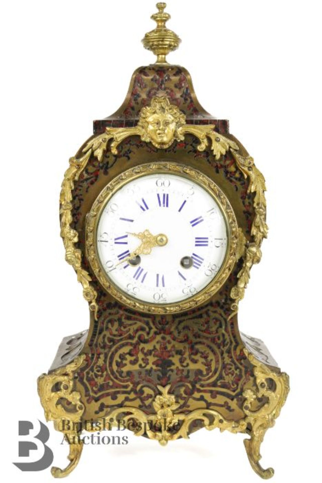 French Boulle Clock - Image 2 of 12