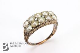 14/15 ct Victorian Ring