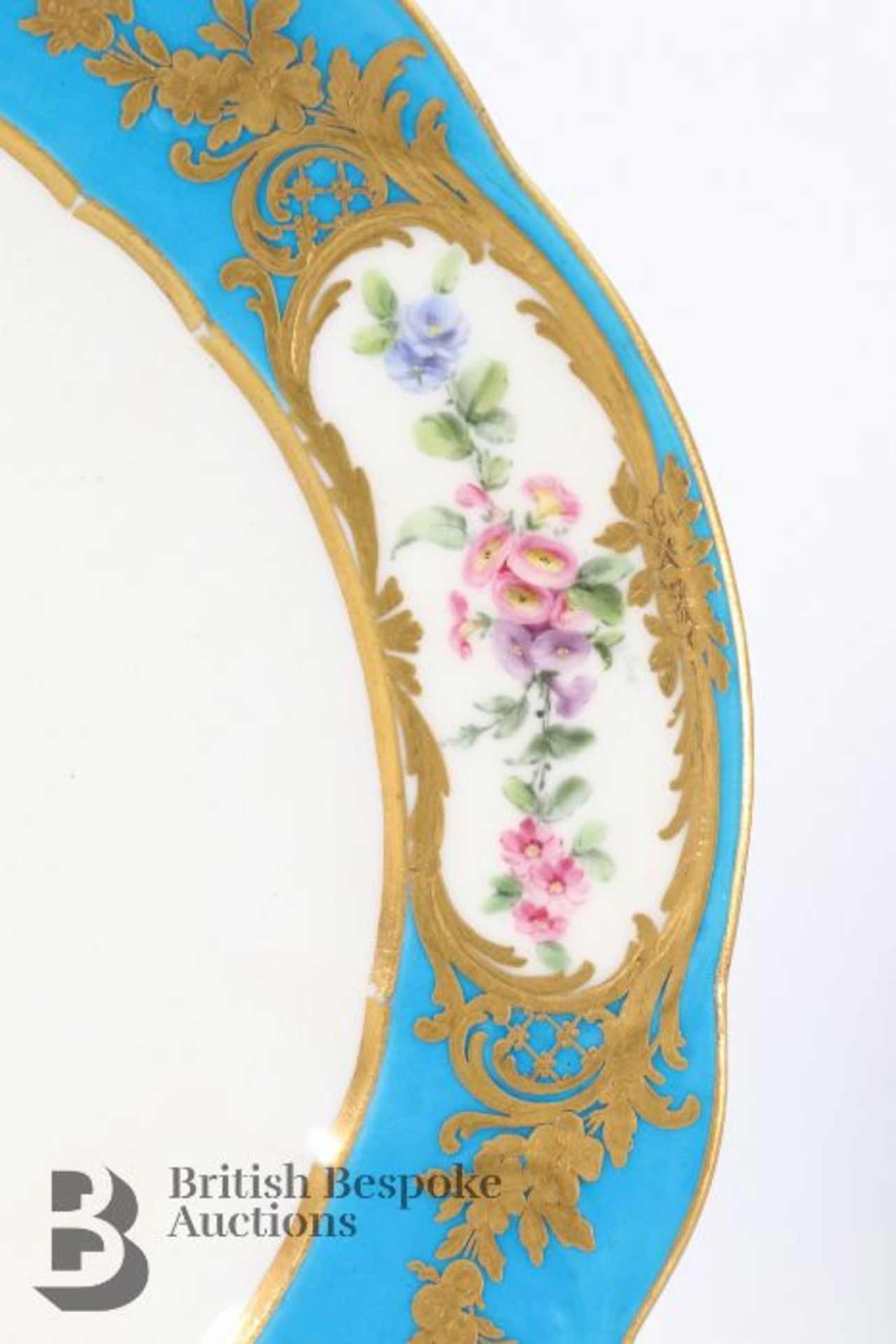 French Sevres Cabinet Plates - Bild 5 aus 21