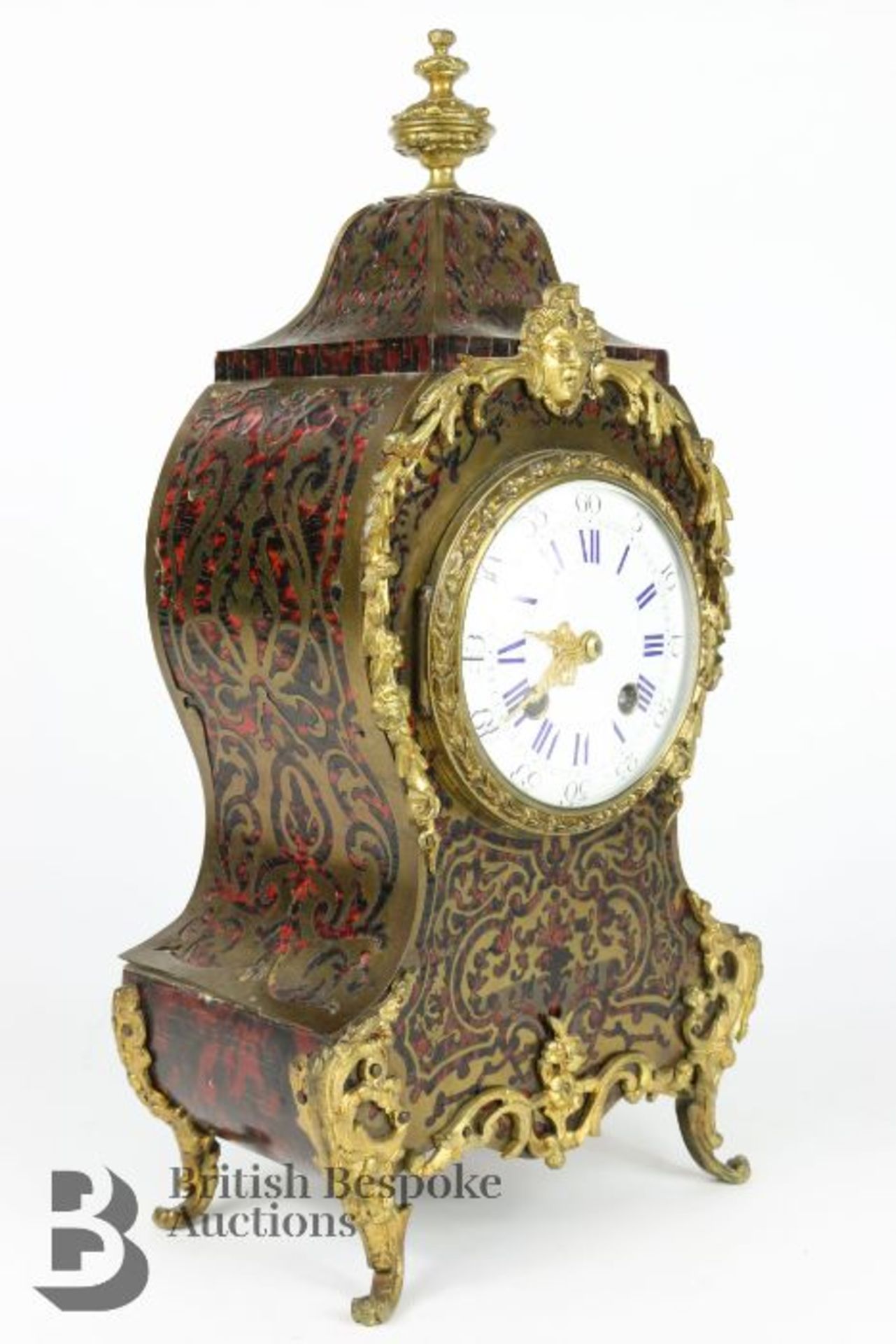 French Boulle Clock - Image 5 of 12