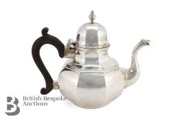 Victorian Silver Bachelors Tea Pot