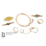 Miscellaneous 9ct Gold Jewellery