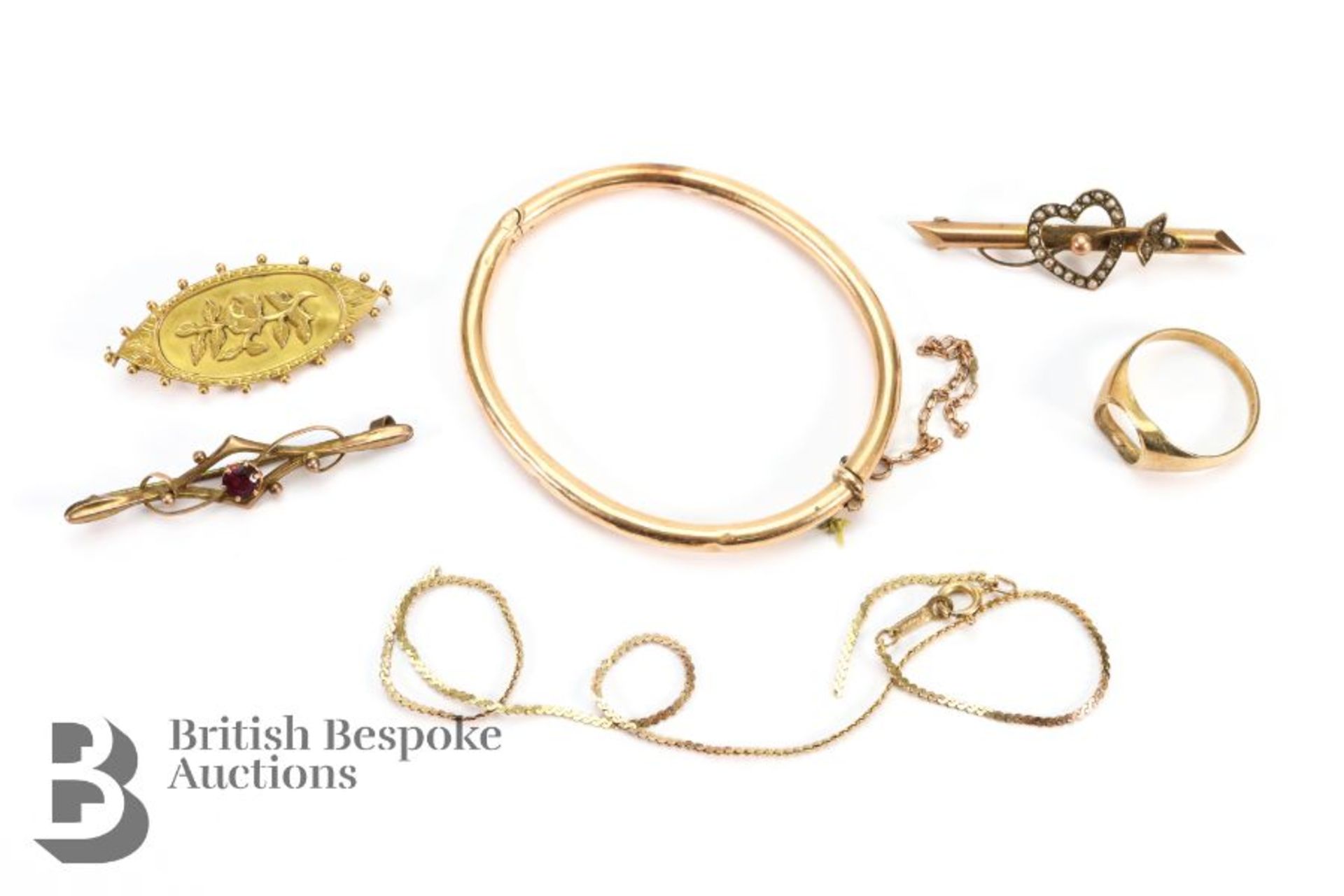 Miscellaneous 9ct Gold Jewellery