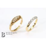 18ct Yellow Gold Five Stone Diamond Ring