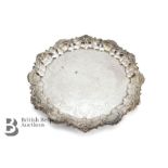 Victorian Silver Salver