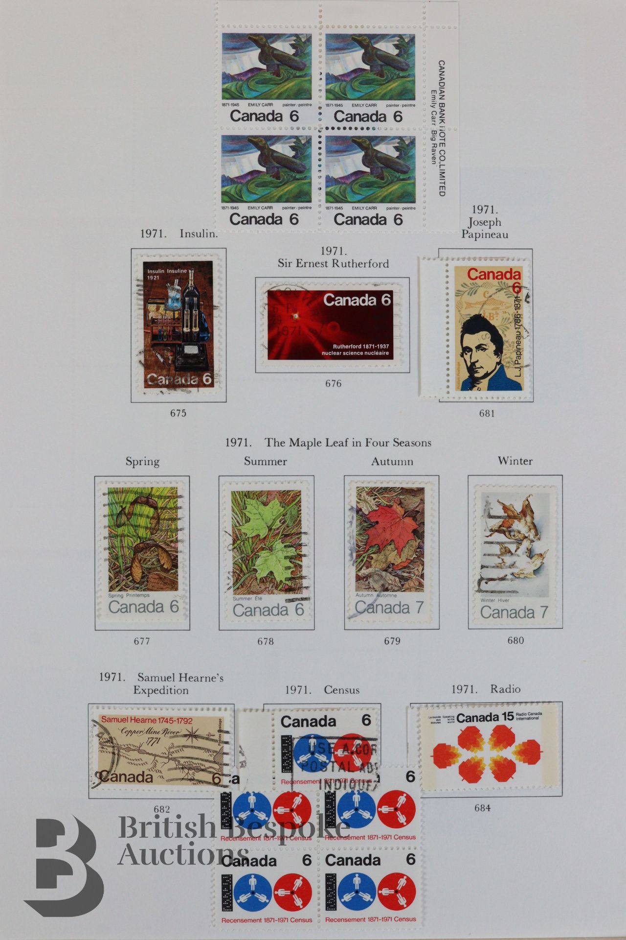 Canada Stamps - Mint and Used - Image 5 of 23