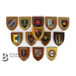 Thirteen Military and Civilian Shields