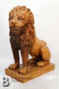 Mandeville & Bernier Terracotta Lion