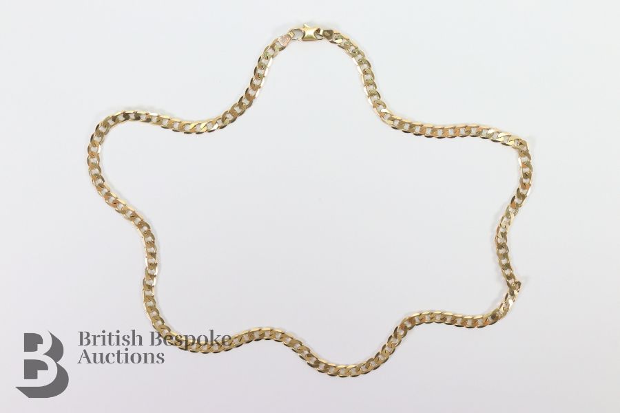 9ct Yellow Gold Necklace - Image 4 of 5