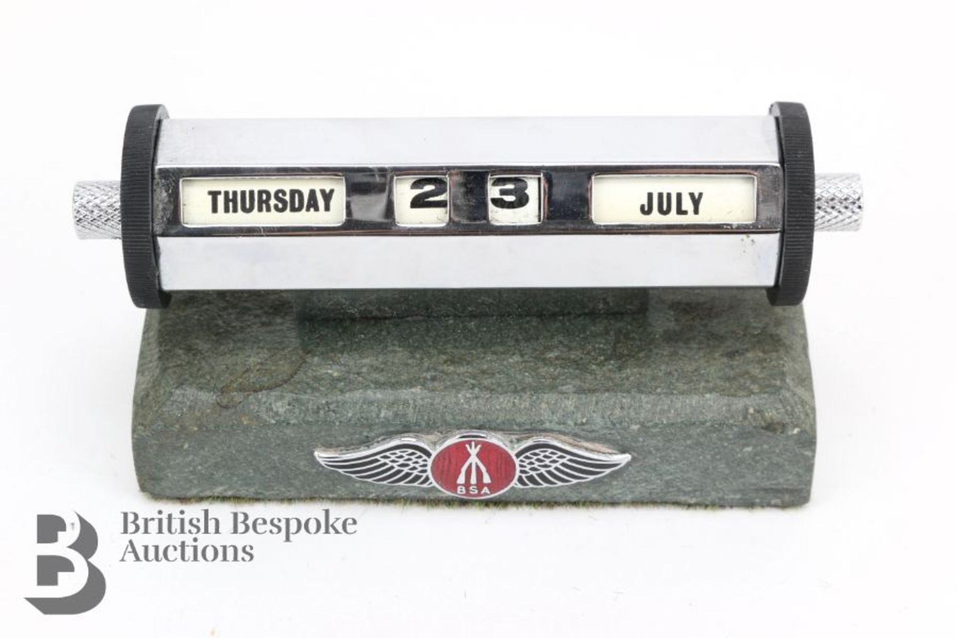 British Small Arms Mechanical Desk Calendar - Bild 2 aus 6