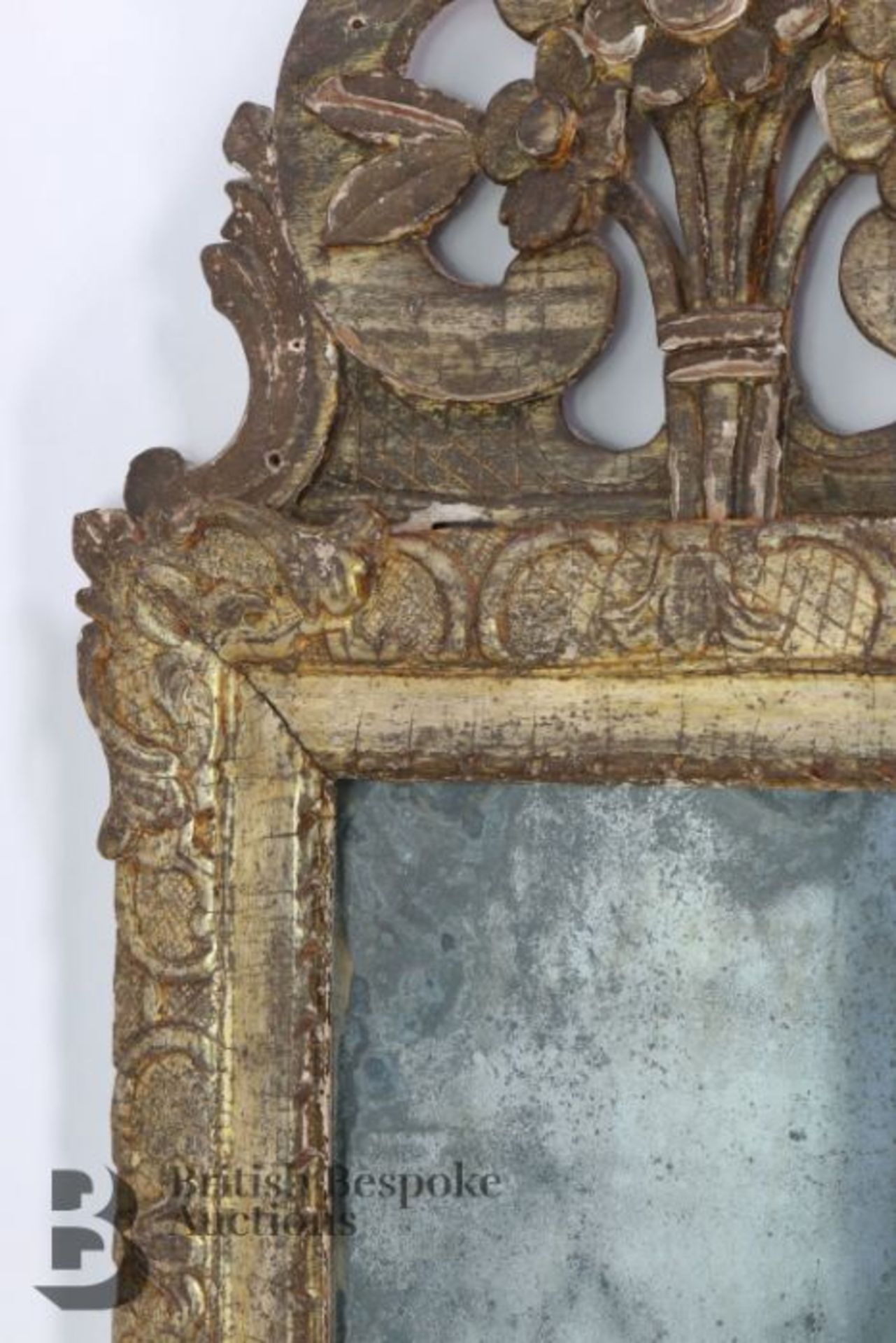 French 18th Century Hall Mirror - Bild 3 aus 4