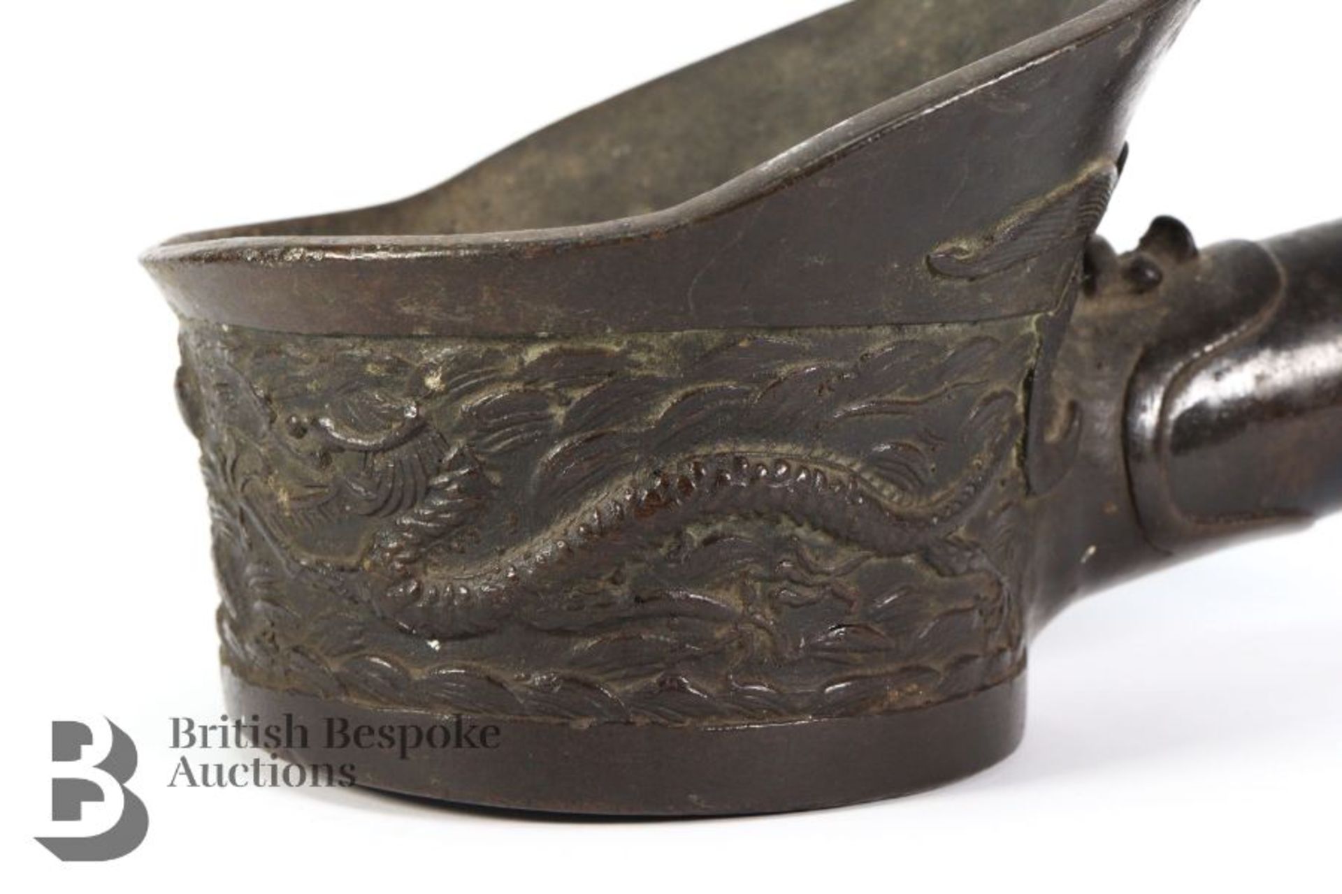 Antique Chinese Silk Iron - Image 4 of 4