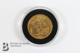 Victorian Full Gold Sovereign