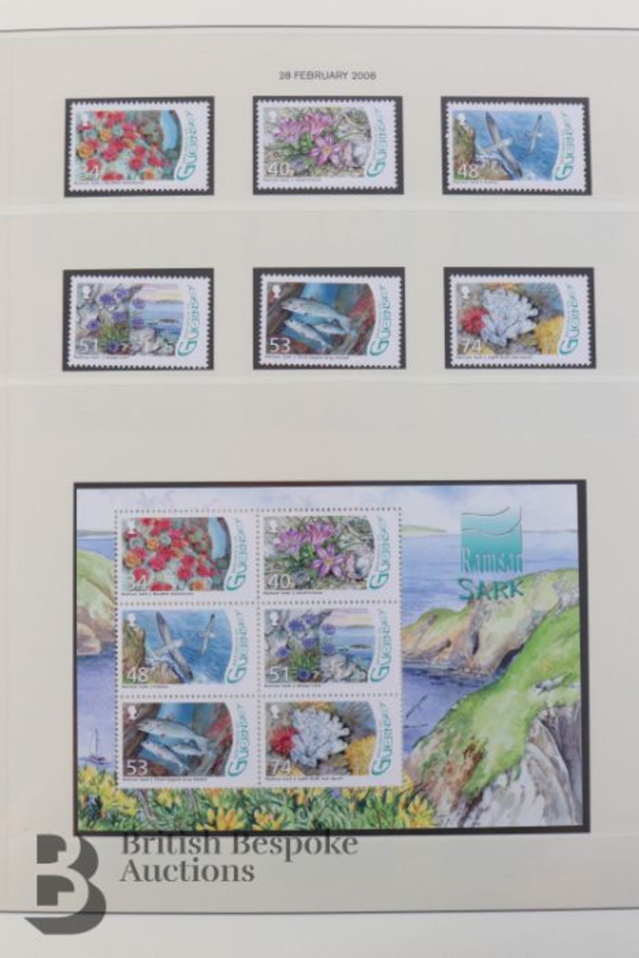 Guernsey and Alderney Mint Stamp Albums - Bild 12 aus 17