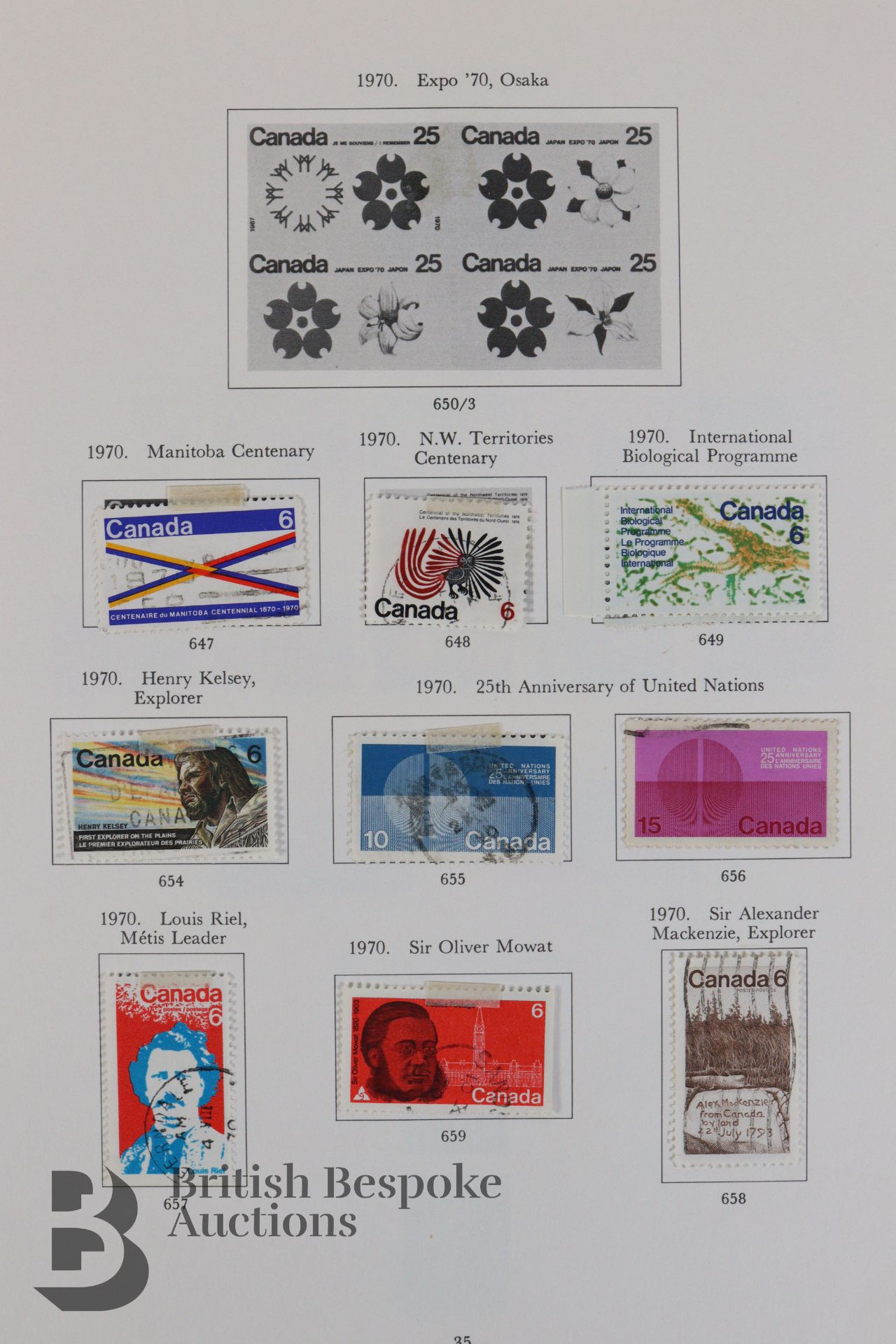 Canada Stamps - Mint and Used - Image 8 of 23