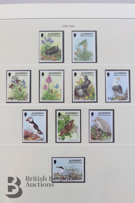 Guernsey and Alderney Mint Stamp Albums - Image 7 of 17