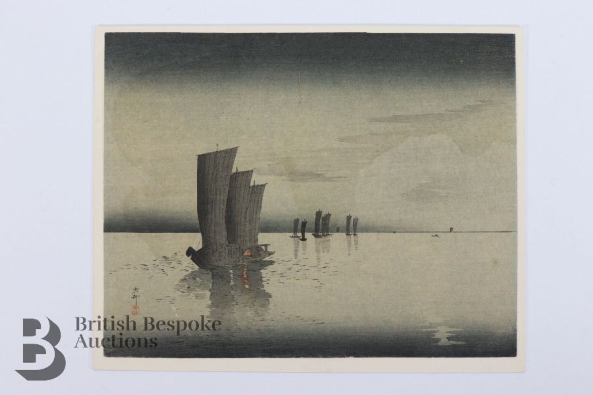 Japanese Woodblock Print and Album - Bild 2 aus 9