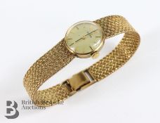 Lady's 9ct Gold Lady's Omega Wrist Watch