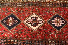 Turkic Wool Rug and Wool Runner