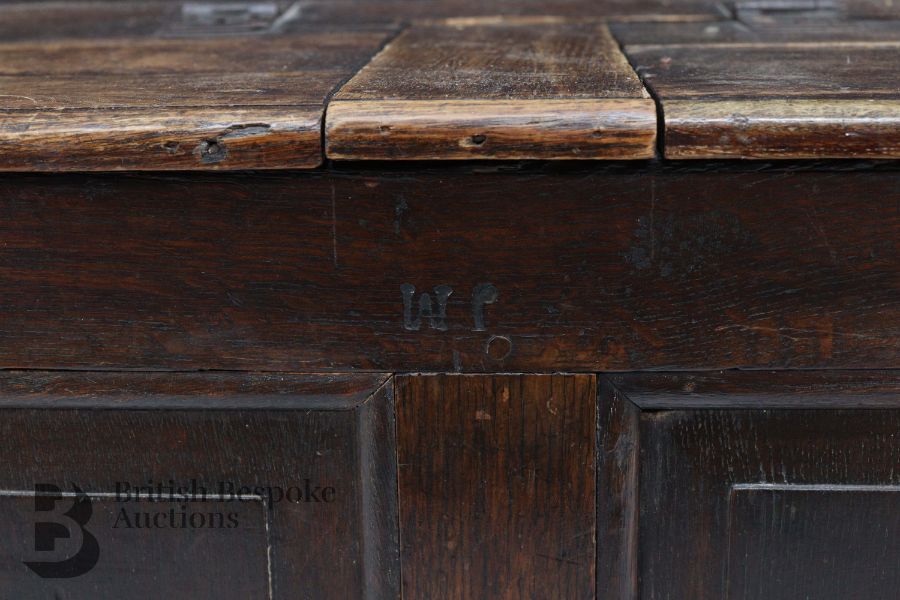 18th Century Double Monk's Bench - Image 7 of 7