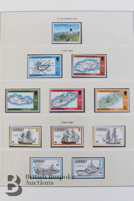 Guernsey and Alderney Mint Stamp Albums - Image 4 of 17