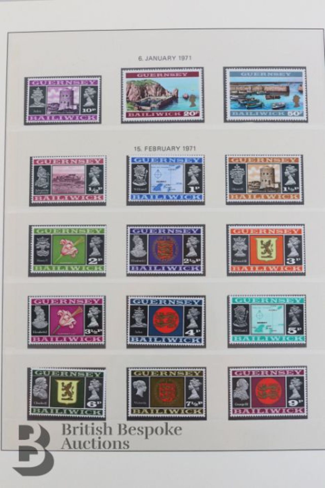 Guernsey and Alderney Mint Stamp Albums - Bild 17 aus 17