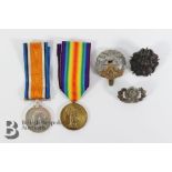 WWI Pair of Medals