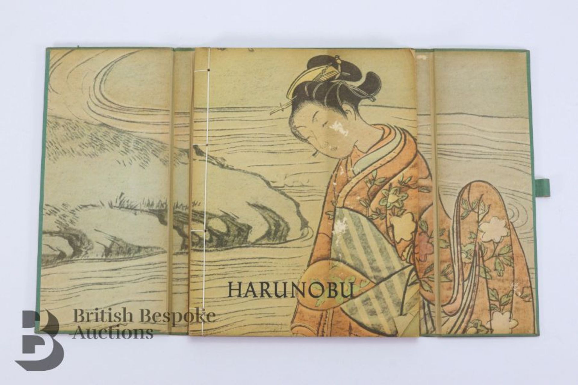 Japanese Woodblock Print and Album - Bild 8 aus 9