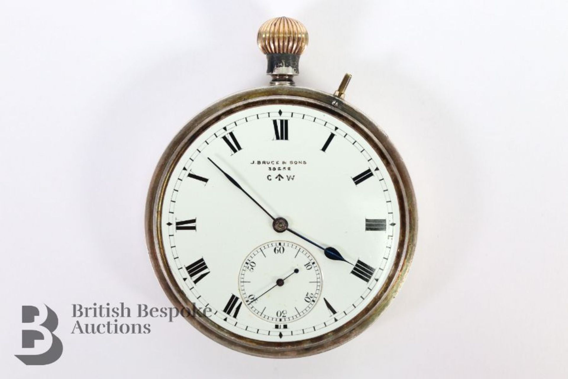 WWI John Bruce Chronometer Deck Watch - Bild 5 aus 13
