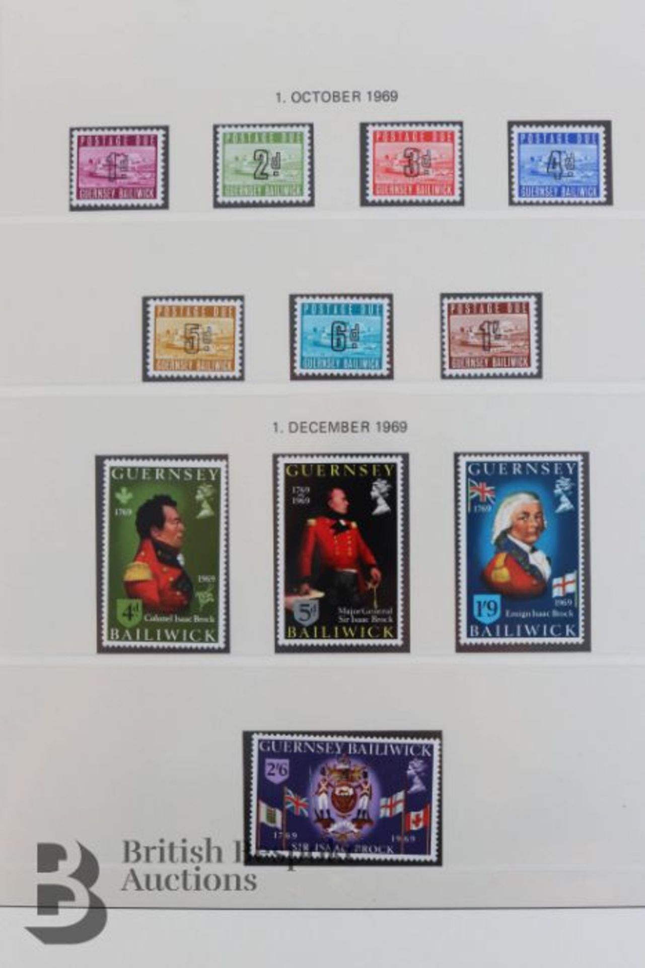 Guernsey and Alderney Mint Stamp Albums - Bild 15 aus 17