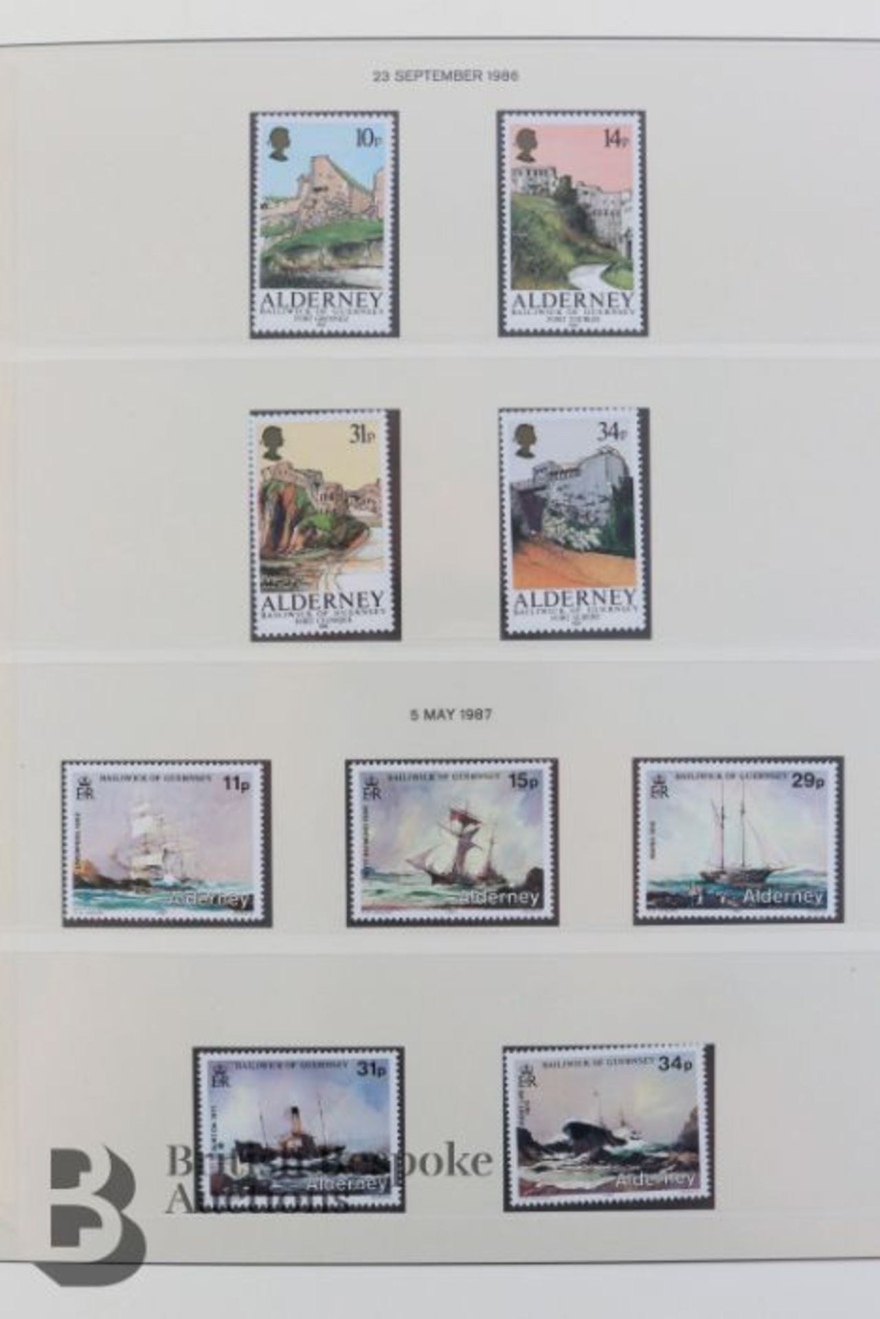 Guernsey and Alderney Mint Stamp Albums - Bild 3 aus 17