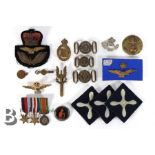 Collection of GB Regimental Cap Badges, Medallions