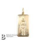 9ct Gold Ingot