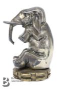 French 1920s Elephant Mascot