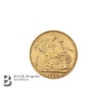 Queen Victoria 1898 Gold Full Sovereign