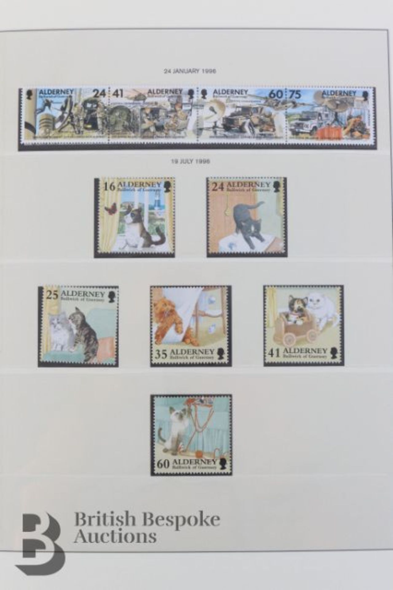 Guernsey and Alderney Mint Stamp Albums - Bild 8 aus 17
