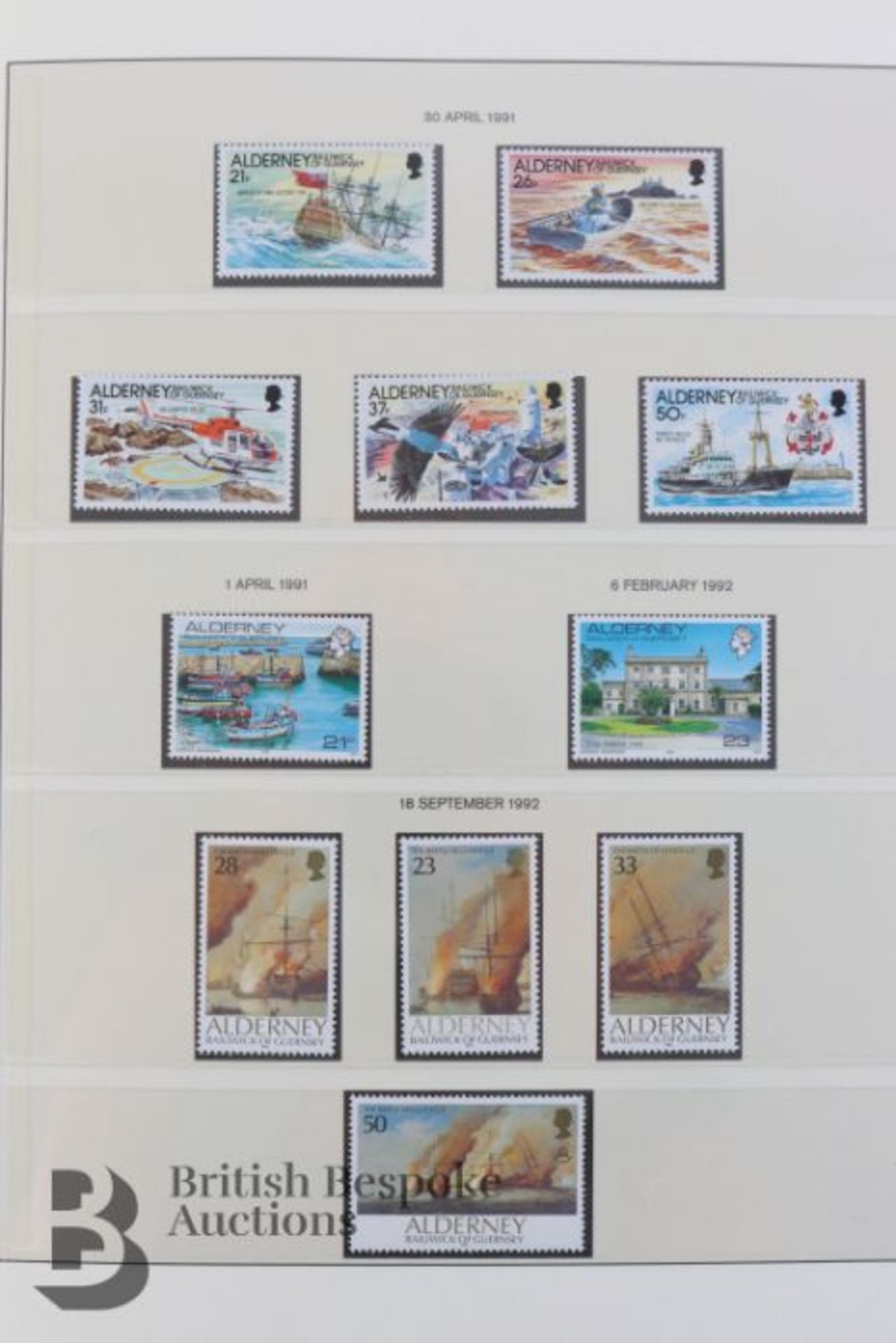 Guernsey and Alderney Mint Stamp Albums - Bild 5 aus 17