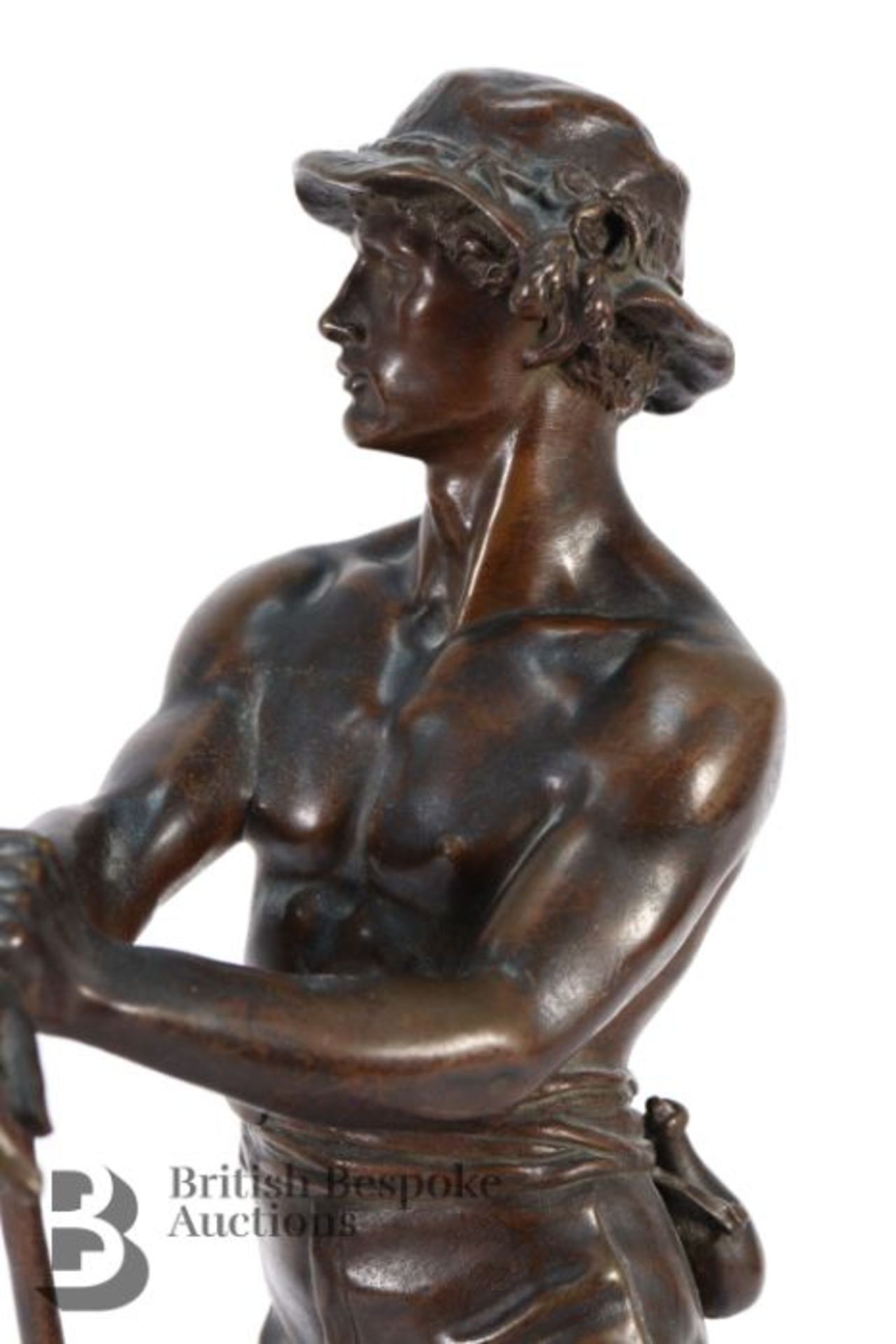 Charles Octave Levy Bronze Sculpture - Bild 7 aus 10