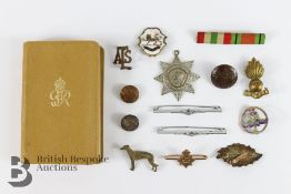 9ct Gold Manchester Regiment Pin Brooch
