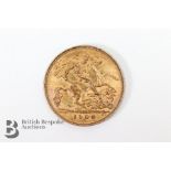 Edward VII 1904 Half Sovereign